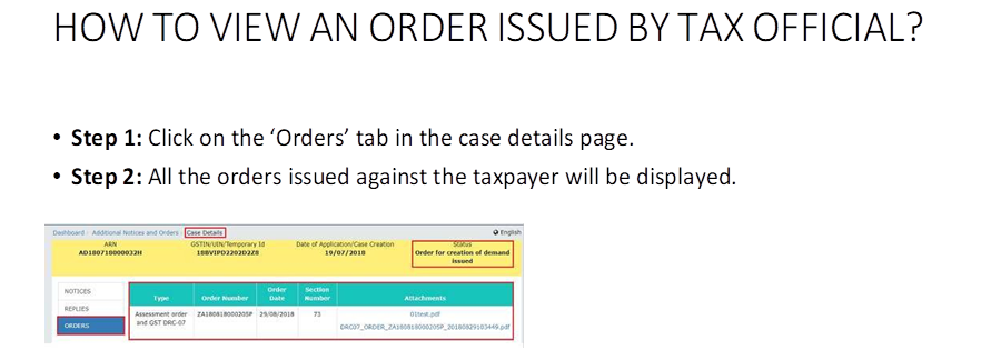 image-18 DETAILED ANALYSIS ON DEMAND, RECOVERY, SCN PROCEDURES UNDER GST