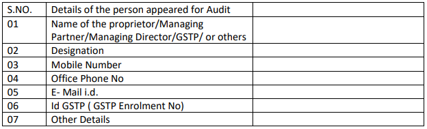 image-11 Guidance Notes on - GST Audit under Sec.65 read with Rule 101 and Sec.66 Read with 102 of Goods and Services Tax  Act, 2017 Part-1