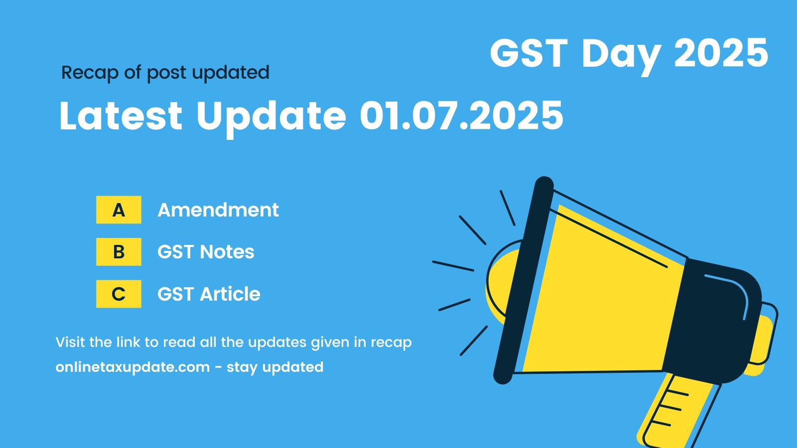 gst latest update - gst day2025