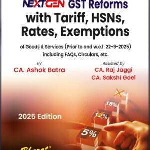 NetxGen GST Reforms with Tariff, HSNs, Rates, Exemptions