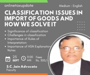 webinar on customs