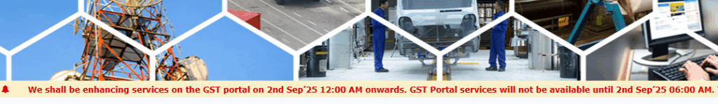 GSTN downtime 02.09.25