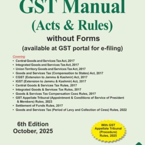 gst law act and rules bharat oct25