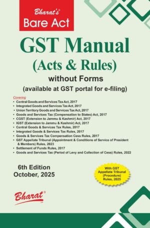 gst law act and rules bharat oct25