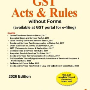 GST act & rules online tax update bharat