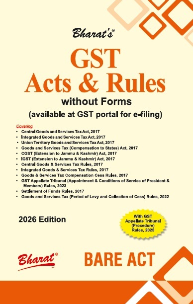 GST act & rules online tax update bharat