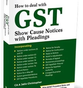 How to deal with GST Show Cause Notices with Pleadings