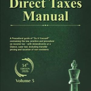 Direct Tax Manual (set of 3 volumes) 2026 Edition