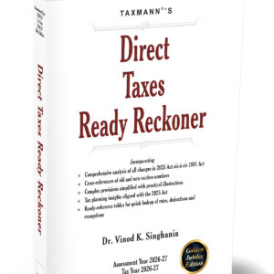 Direct Taxes Ready Reckoner - Taxmann