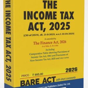 Income Tax Act 2025 - Bare Act