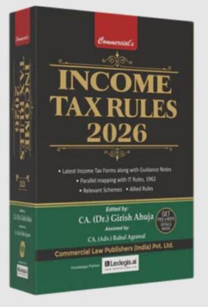 Income Tax Rules 2026 - Commercial