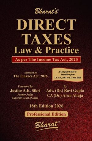 direct taxes law and practices bharat law house
