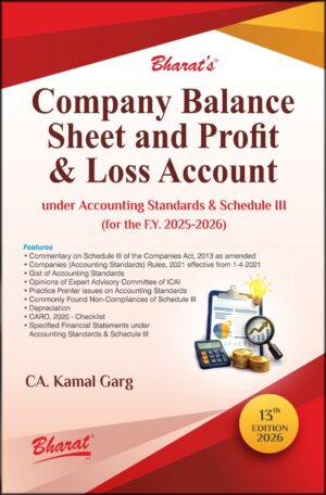 Company Balance Sheet and Profit & Loss Account under Accounting Standards & Schedule III (for the F.Y. 2025-26)