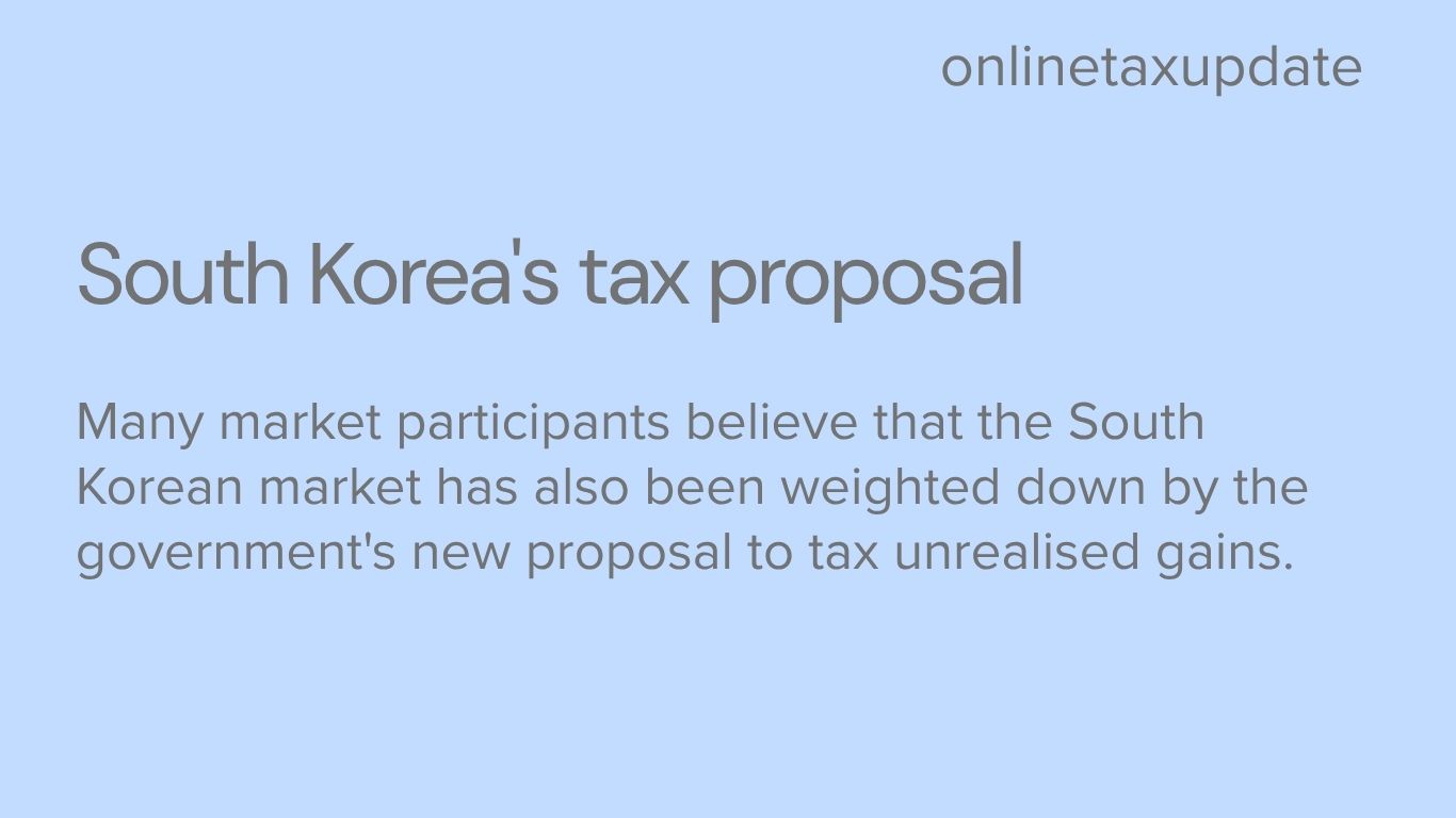 south korea tax proposal