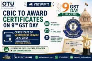 9 year of gst certificate of meritorious