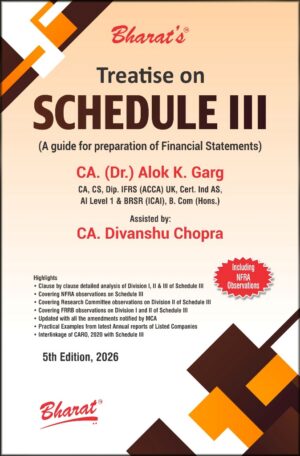 Treatise on Schedule III Bharat Law House