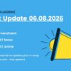latest update