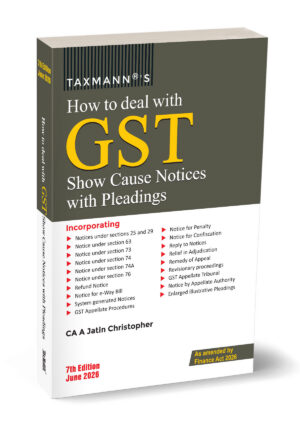 show cause notice taxmann